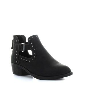 seven7-Womens-Black-Stokley-Bootie-shoes-size-7-5